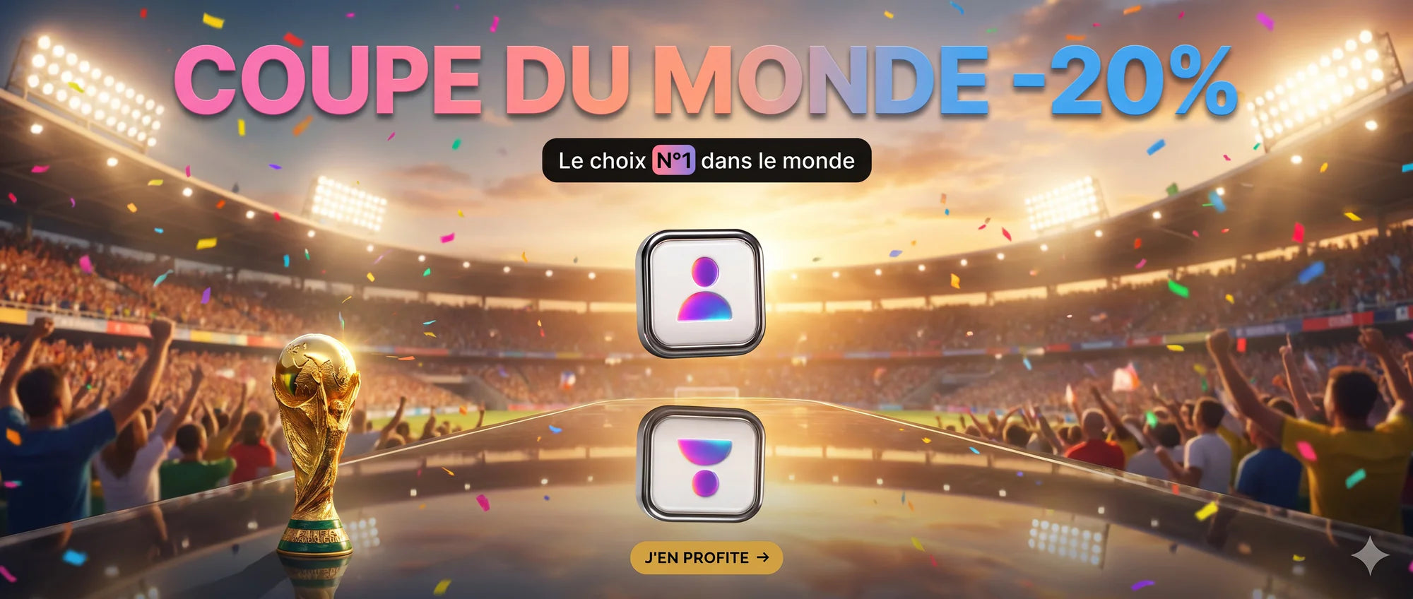 Bannière promotionnelle